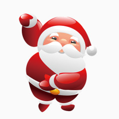 圣诞老人矢量图