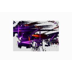 热烈的演唱会舞台人群