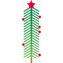 矢量圣诞树图形png元素