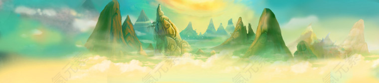 横版游戏场景地图