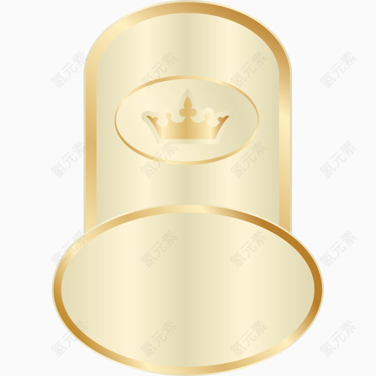 矢量不规则形状圆环图案