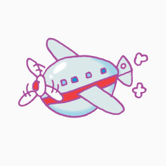 卡通小飞机
