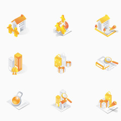 黄色系工作常用精选图标