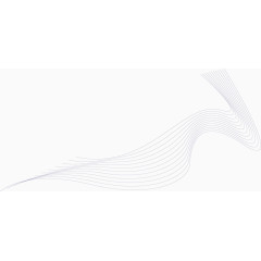 经典卡通波浪线素材