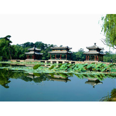 承德避暑山庄水心榭