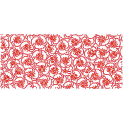 红色圆点复古图案背景