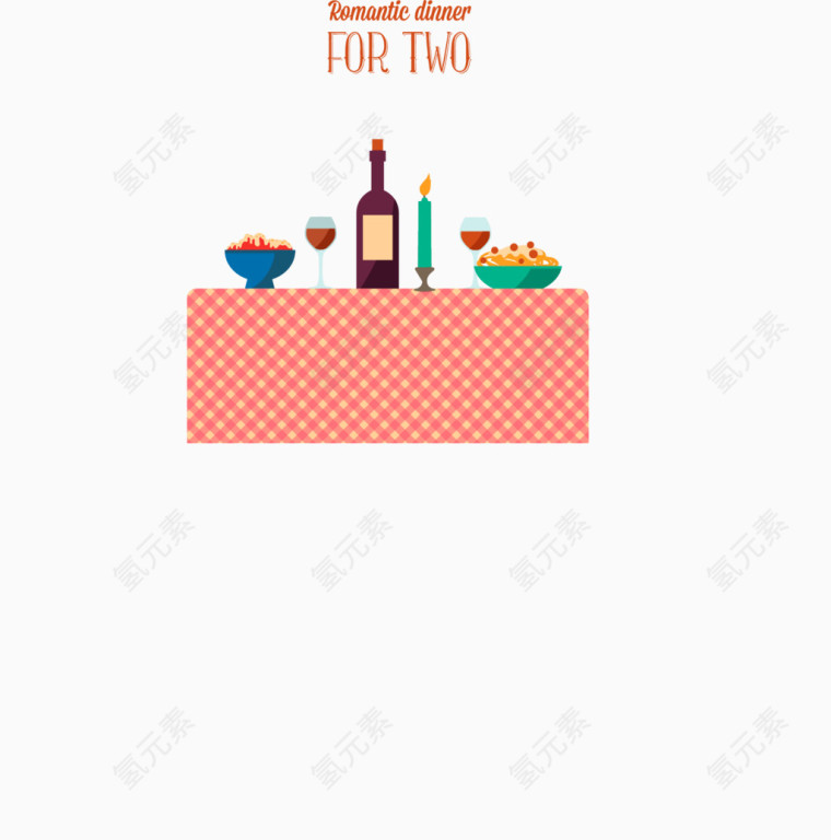 矢量红酒装饰图案免扣素材