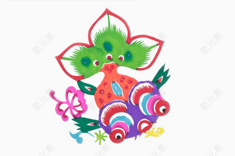 色彩斑斓的金鱼