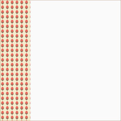 简洁花纹无缝背景矢量素材