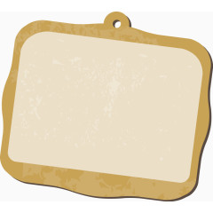 矢量复古文本框