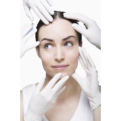 打美容针的性感美女