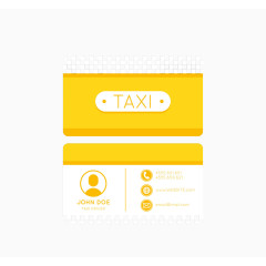 出租车名片