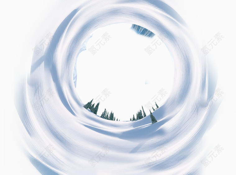 雪白的镜面
