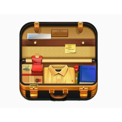 旅行海报图案元素