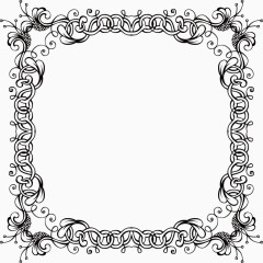 矢量创意设计黑白工艺品