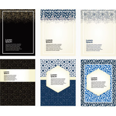 花纹底纹VIS设计矢量素材