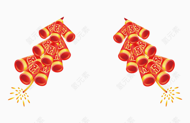 燃烧的爆竹