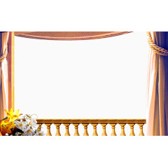 地产广告元素欧式阳台