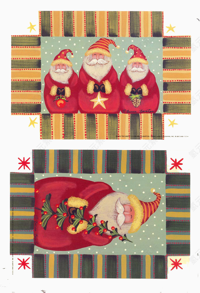 包装圣诞节高清免扣素材