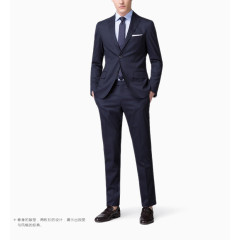 羊毛桑蚕丝西装套装