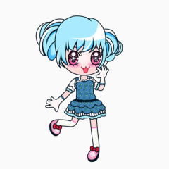 卡通女孩形象