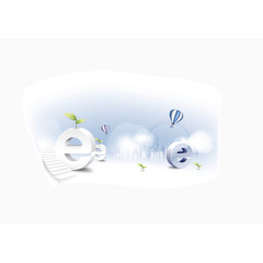 e时代网络科技主题插画矢量素材