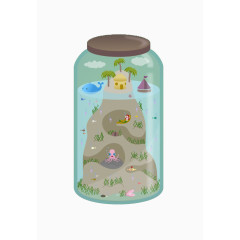 生态瓶里的微观世界