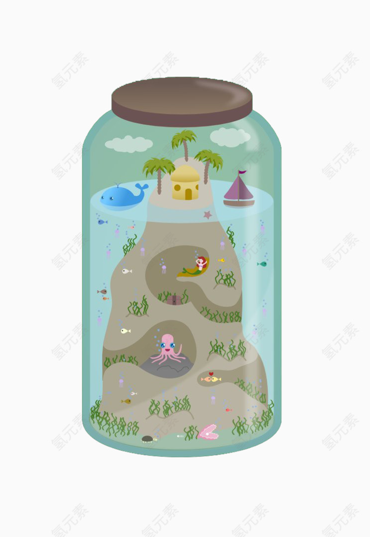 生态瓶里的微观世界