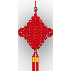 新年红色中国结