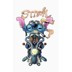 酷炫朋克史迪奇