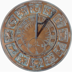 漂亮的罗马钟免抠图素材