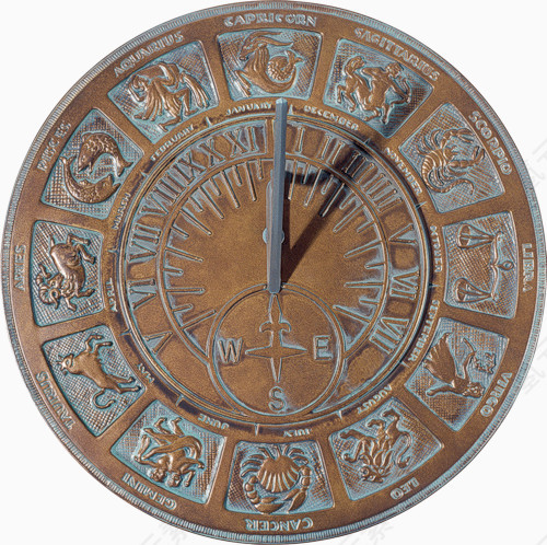 漂亮的罗马钟免抠图素材