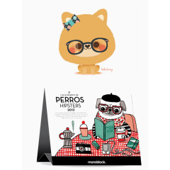 卡通小猫和小狗台