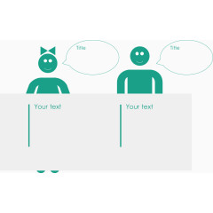 简约事物对比图.