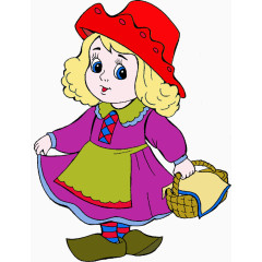 卡通小红帽