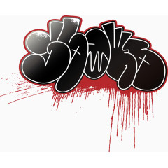 时尚潮流涂鸦图案