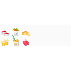 矢量3d厨房用品