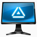 蓝色系统电脑图标下载