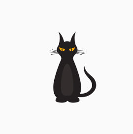 黑色猫咪