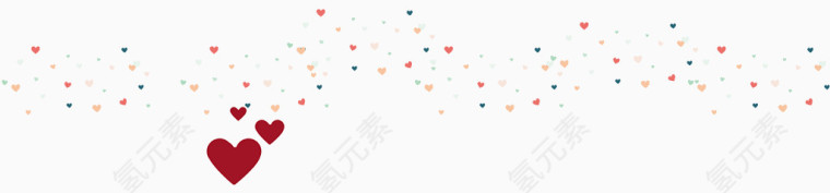 爱心纹理