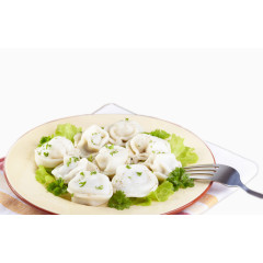 好吃的饺子免抠素材