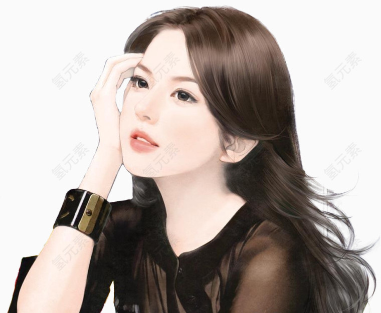 容颜秀美的女人
