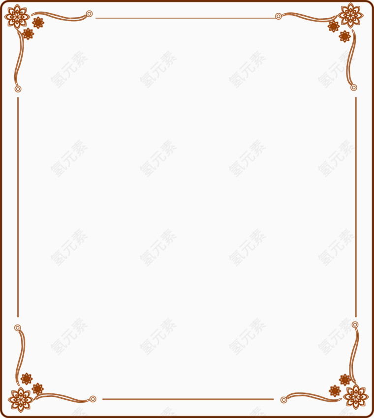 复古装饰边框