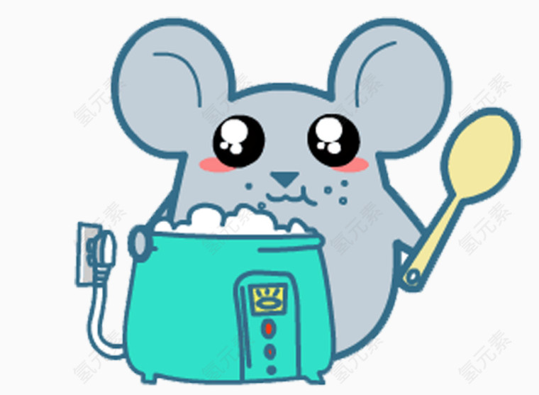 吃饭的小鼠