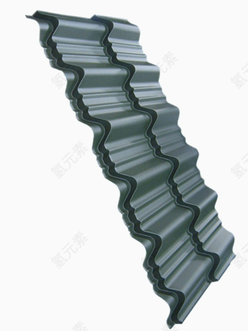 墨绿色的琉璃瓦