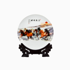 景德镇陶瓷装饰盘子