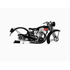 摩托车复古车架