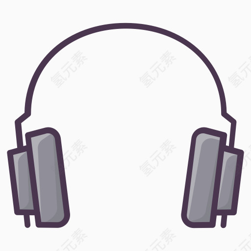 音频耳机耳机听到听着音乐玩设备：