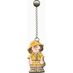 可爱小女孩吊坠