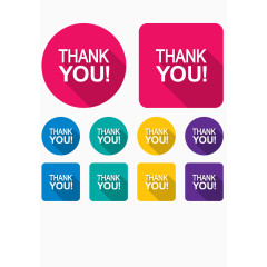 谢谢你的矢量图标